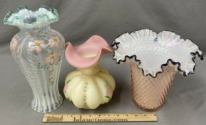 Signed Fenton Art Glass Collection