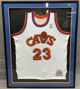 LeBron James UDA Autographed Jersey